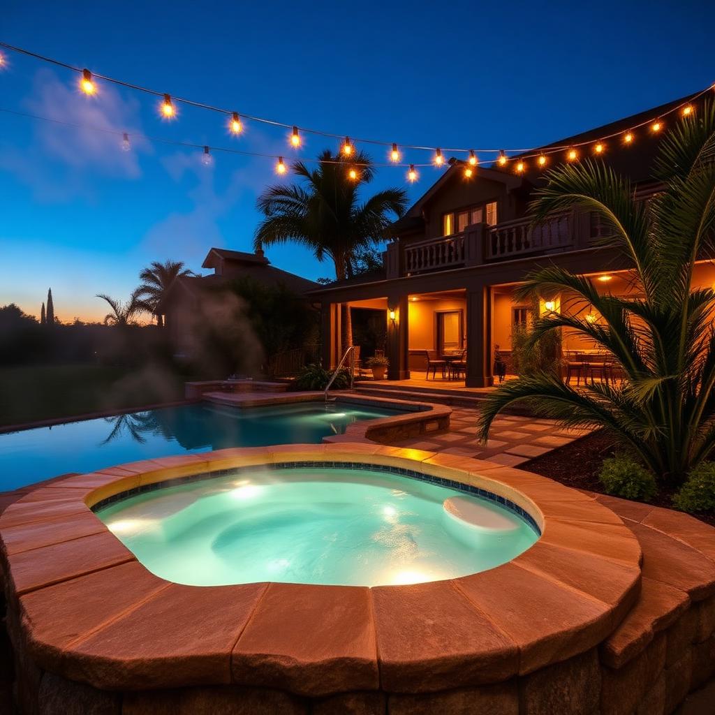 Jacuzzi & Spa — outdoor living space design inspiration
