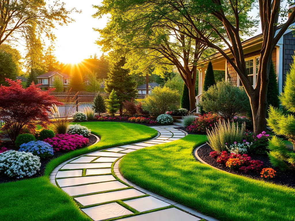 Landscaping — outdoor living space design inspiration