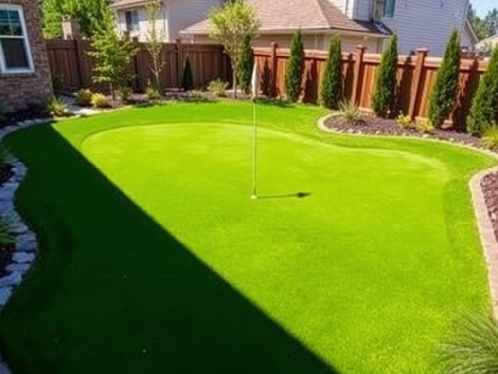 Putting Green — outdoor living space design inspiration